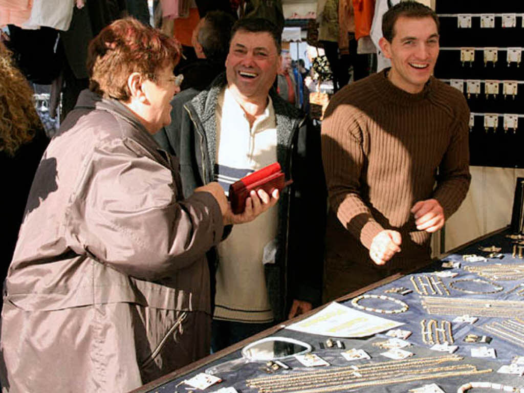 Beim Martinimarkt gab es viel zu sehen.