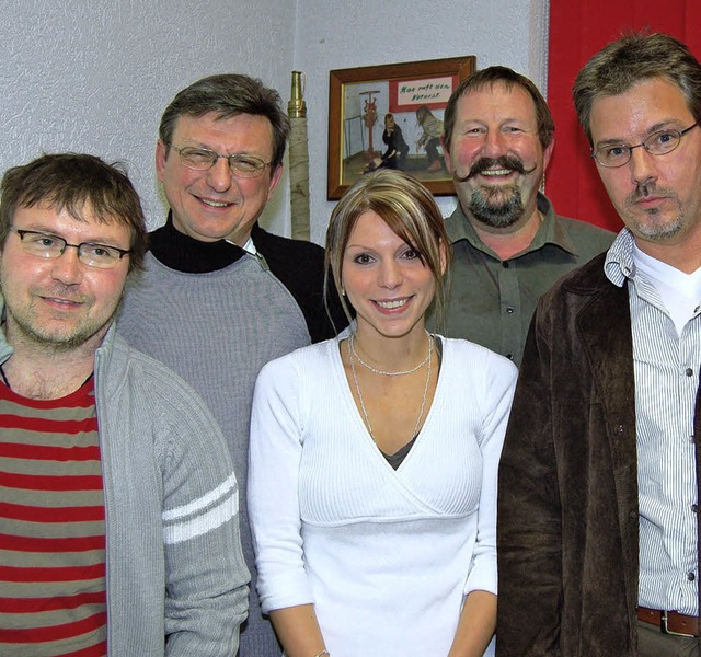 Gaston Oschwald, Markus Keller, Melani...ulf Burger und Dirk Asal (von links).   | Foto: Heinz Vollmar