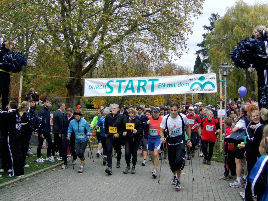 Mitmachen ist alles beim Bad Krozinger Herbstlauf. Mitmachen ist alles beim Bad Krozinger Herbstlauf.