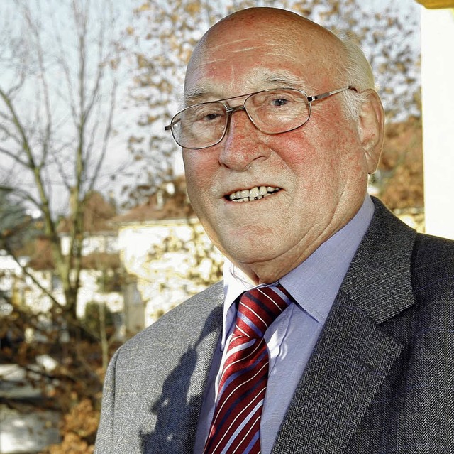 Werner Phler wird heute 80.   | Foto: Heck