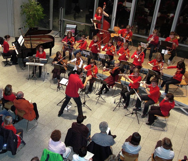 Gymnasium Ettenheim Orchester Konzert  | Foto: Stefan Merkle