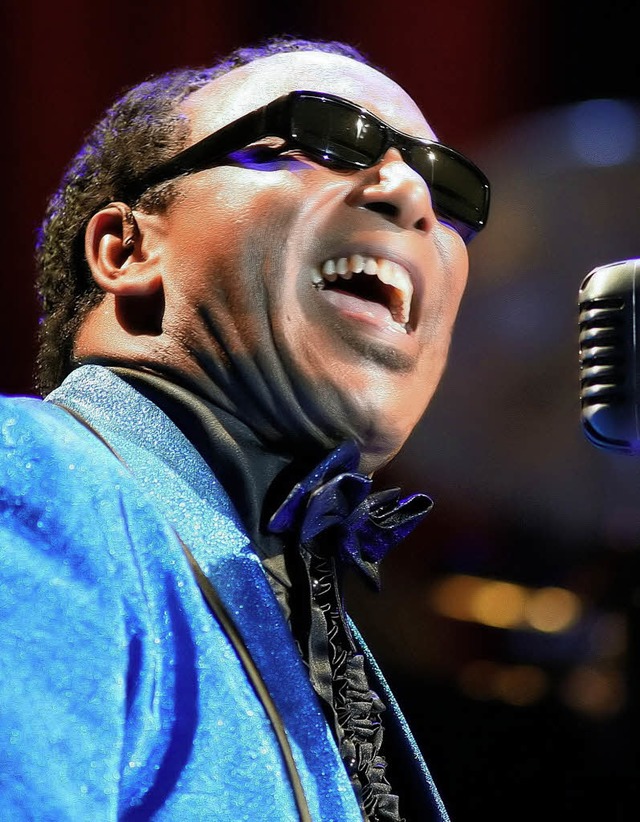 Ron Williams in seiner Rolle als Musiker-Legende Ray Charles   | Foto: PR