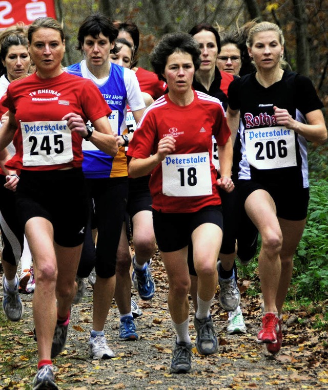 Nina Kallabis (206) gewann der Frauen-Lauf.   | Foto: Karl-Hermann Murst