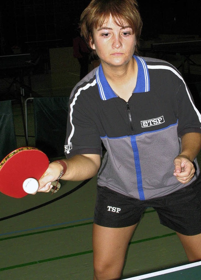 Christiane Hr bremste im Finale der B... und gewann den Titel bei den Frauen.   | Foto: Maier