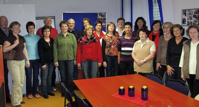 Die Beschftigten der &#8222;Helfenden Hnde&#8220;.   | Foto: Sylvia Timm