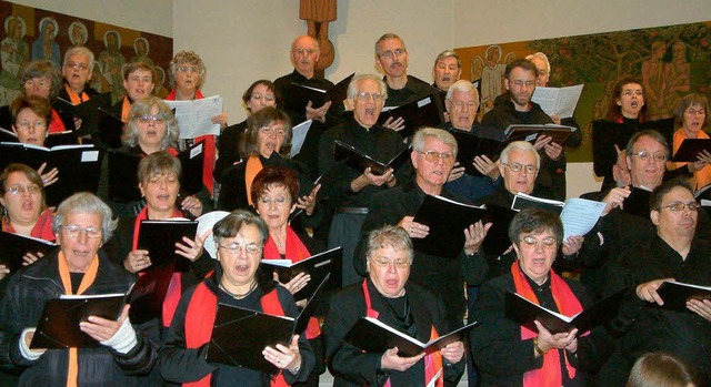 Eindrckliches Klangerlebnis: Der Kamm...nd der Reformierte Kirchenchor Liestal  | Foto: Roswitha Frey