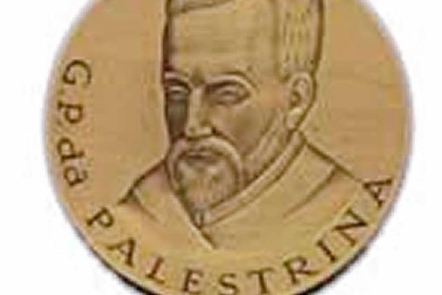 Palestrina-Medaille für Kirchenchor Tunsel