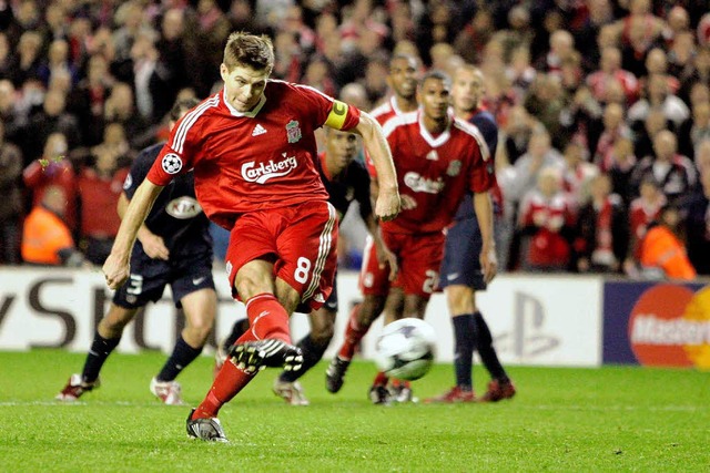 Nicht nur bei Fans des FC Liverpool be... das Jersey von Kapitn Steven Gerrard  | Foto: dpa