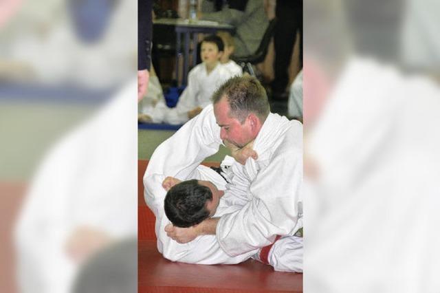 Die großen Judoka motivieren die kleinen