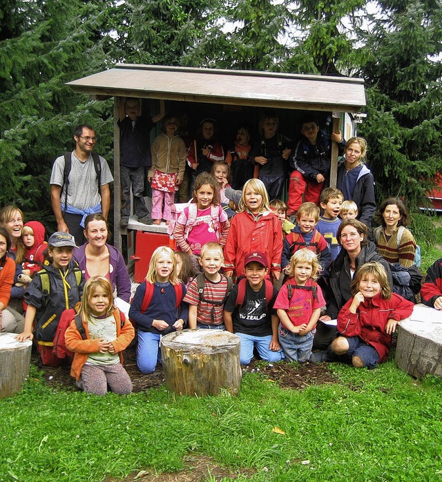 Die Kinder der Naturschule knnen wied...euen Standort fr die Schule gefunden.  | Foto: PRIVAT