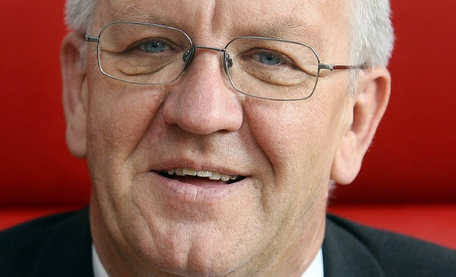 &#8222;Eigentlich sollten wir viel besser dastehen&#8220;: Winfried Kretschmann   | Foto: dpa