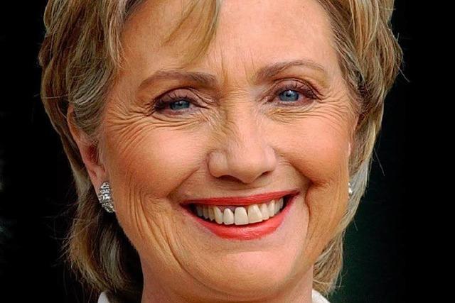 Hilary Clinton als Außenministerin im Gespräch