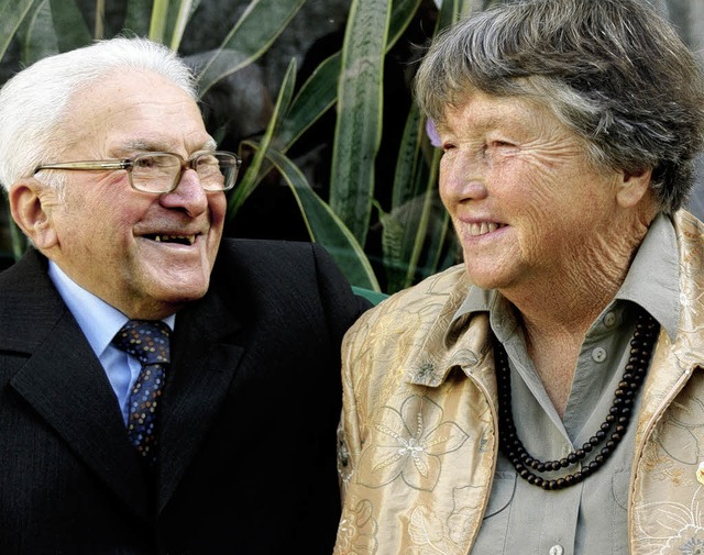 Heute, 15. November feiern Hans und Ad...mann in Ihringen ihre goldene Hochzeit  | Foto: Sarah-Lena Stein