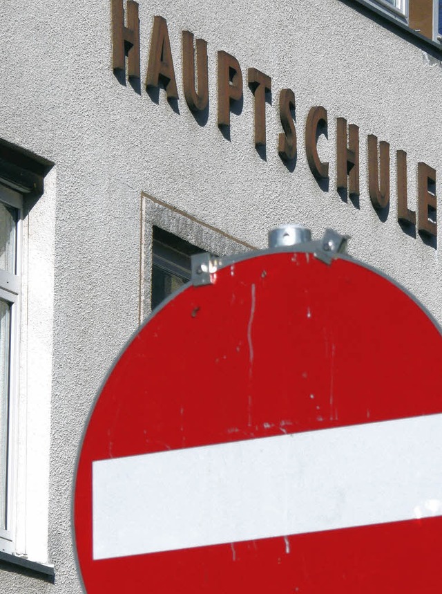 Die Hauptschule soll in Grenzach-Wyhle... Land will die Gemeinde sie strken.    | Foto: BZ-Archiv