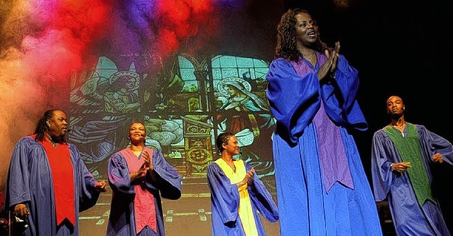 Die Original USA Gospel Singers gastie...anuar in der Schopfheimer Stadthalle.   | Foto: Privat