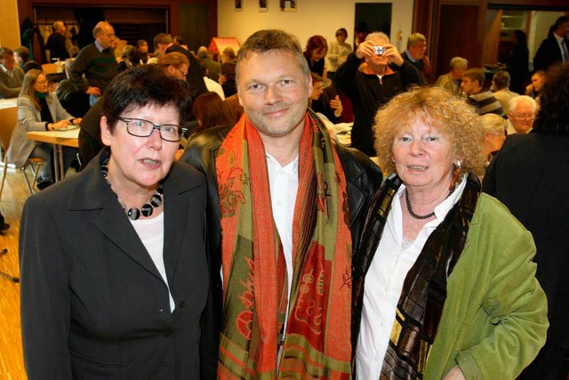 Hahn im Korb: Walter Krgner (Listenpl...n (links, Platz 1) und Margot Queitsch  | Foto: Rita Eggstein
