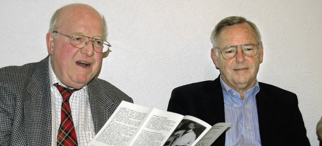 Im neuen Veranstaltungsraum im Anwesen...ber die Soldatengrber in Tennenbach.   | Foto: Christian Ringwald