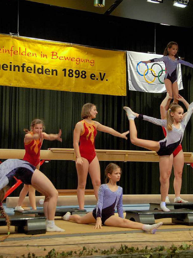 Sportliche Action, Spa und Tanz beim Herbstball des TV Rheinfelden.