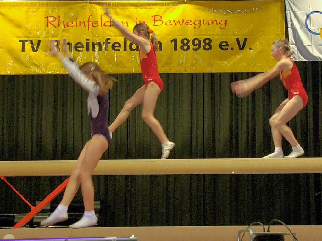 Sportliche Action, Spa und Tanz beim Herbstball des TV Rheinfelden.