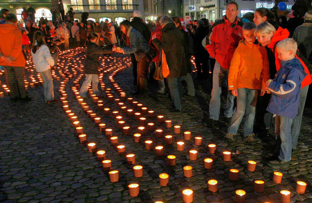 Sternenschweif: Kerzenlicht in Freiburg