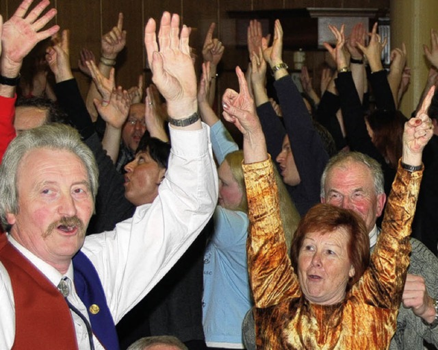 Tolle Stimmung herrschte bei der Fasnachtserffnung.    | Foto: SEDLAK