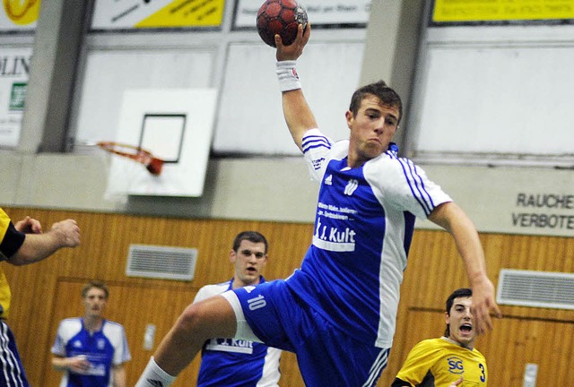 Fnf Treffer erzielte  Nicolas Visjnic vom ESV Weil gegen die SG Waldkirch.   | Foto: Meinrad Schn