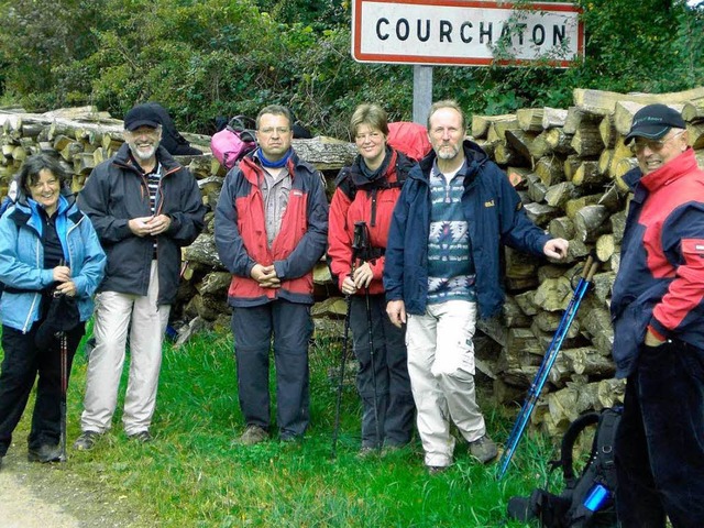 In Courchaton endete die dritte Etappe der Pilgertour  | Foto: Gerhard Kaiser