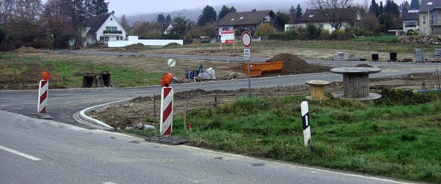 Damit ein alter Gewannname nicht in Ve...tzt den ersten Bauantrag   genehmigt.   | Foto: Markus Maier