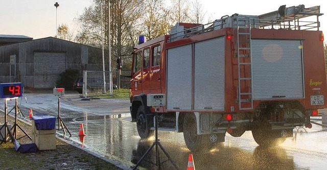 Gerade noch rechtzeitig zum Stehen gek...m eigenen Krper und Fahrzeug kennen.   | Foto: Pascal Waldszus