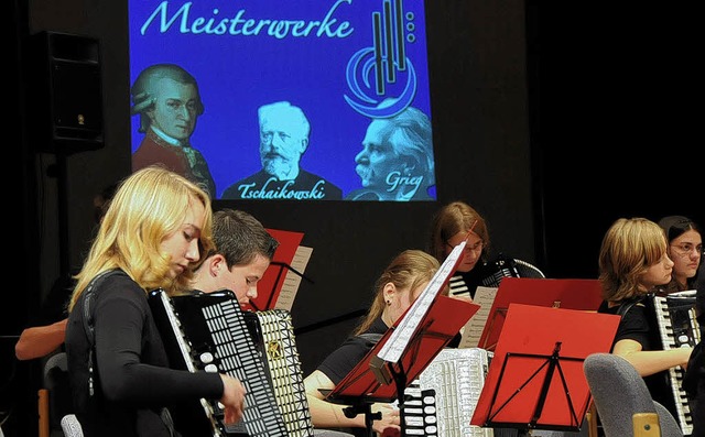 Meisterlich spielte das Jugendorchester Mozart.  | Foto: hans meidhof