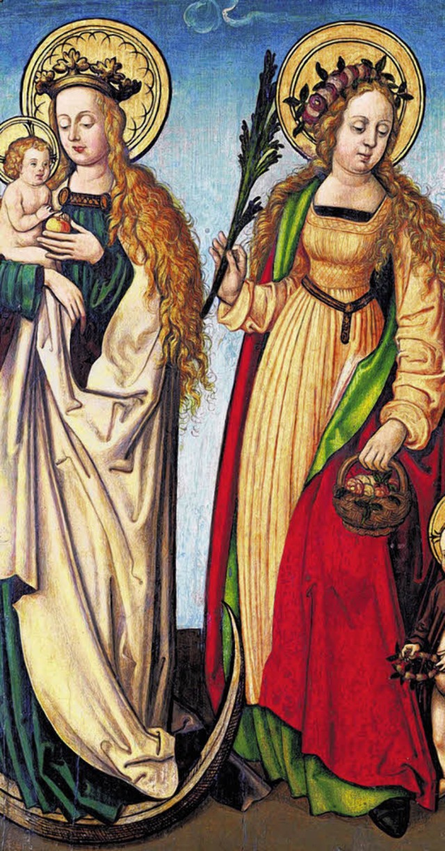 Zwei der Attraktionen Donaueschinger H...ind und der heiligen Dorothea&#8220;.   | Foto: Fotos: Kunsthalle Wrth