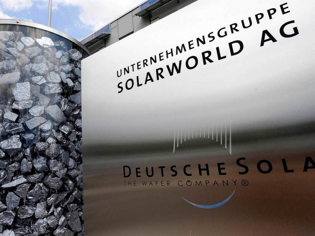 Solarworld &#8211; ein Unternehmen der...ogie will ins Autogeschft einsteigen.  | Foto: ddp