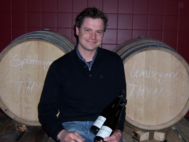 Gleich mit seinem ersten Jahrgang 2007...Weinprofis des Gault Millau berzeugt.  | Foto: hr