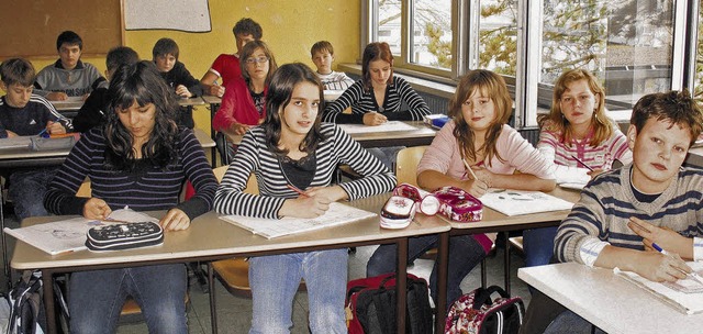 Die Schler der Theodor-Heuss-Schule i...ern einen deutlichen Erfolg im Lesen.   | Foto: susann klatt-d&#8217;souza