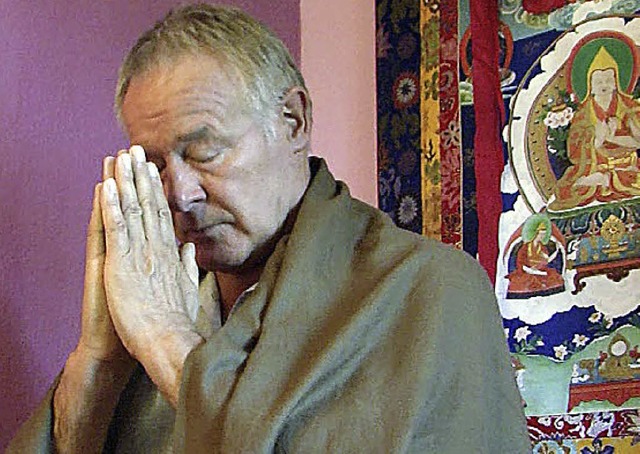 Paul Syska aus Offenburg im Film &quot;Buddhistische Stille&quot;  | Foto: my way