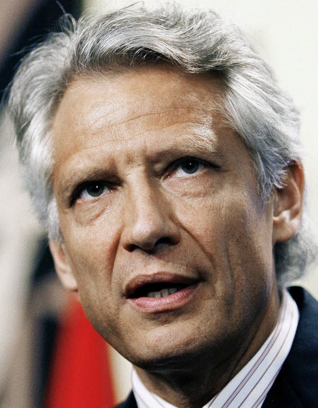 Dominique de Villepin  | Foto: dpa