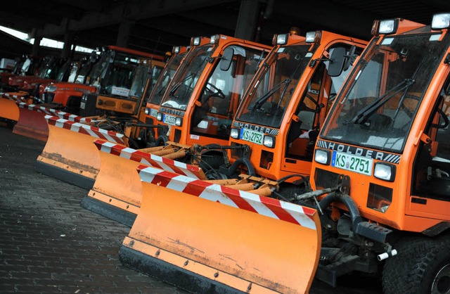 Deutschlands Räumdienste stehen parat. | Foto: dpa Deutschlands Räumdienste stehen parat. | Foto: dpa