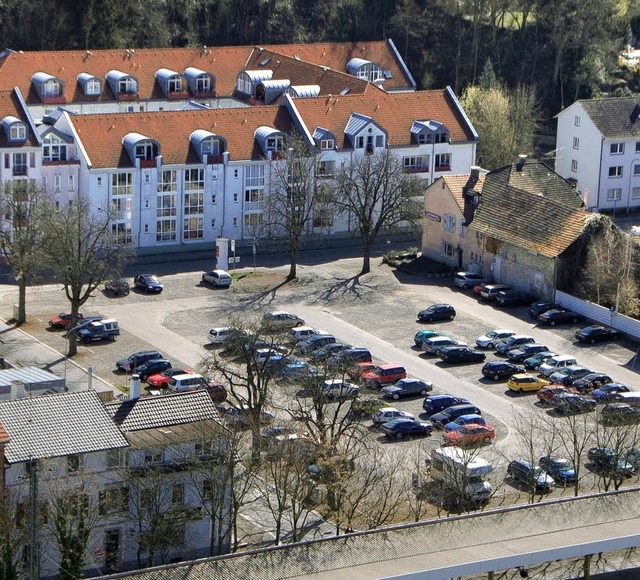 Das groe Hotel, das auf dem Kinderspi...en soll, wird das Quartier verndern.   | Foto: Nikolaus Trenz