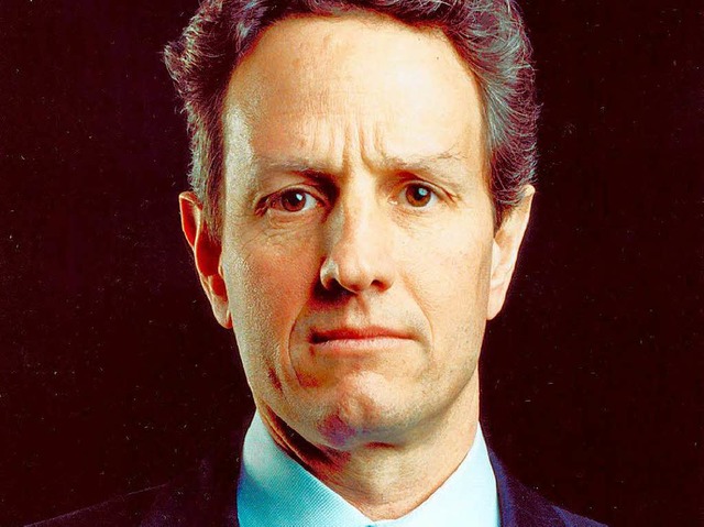 Timothy Geithner  wird vermutlich  US-Finanzminister in der Regierung Obama  | Foto: dpa