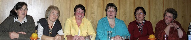 Der Vorstand der Bergalinger Landfraue...,  Monika Frommherz und Gerda Eckert.   | Foto: Daniela Jarusel