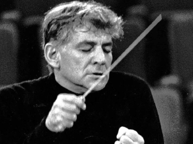 Dirigent, Komponist und vor allem ein ...ker: Leonard Bernstein (1918 bis 1990)  | Foto: ddp