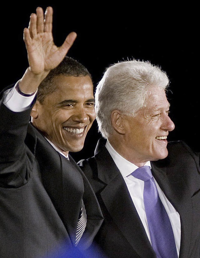 Barack Obama lsst sich bei seiner Reg...en (hier ein Bild aus dem Wahlkampf).   | Foto: DPA