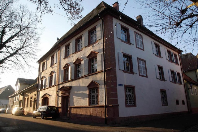 Das Kenzinger Pfarrhaus  | Foto: Mller