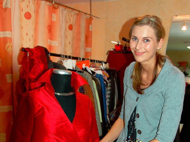 Katharina Wieclaw hat Mode im Blick.  | Foto: Pia Grttinger