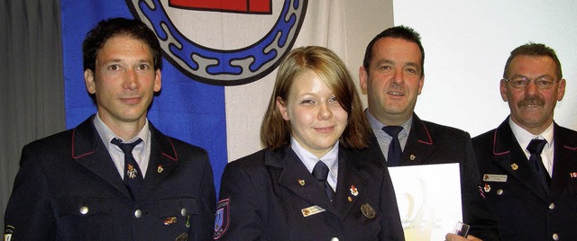 Ehrungen bei der Kreisjugendfeuerwehr ... Alfred Eckmann und Karlheinz Thoma     | Foto: liane schilling