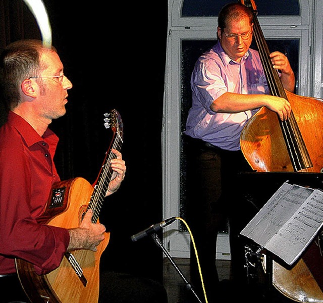 Hei &#8211; wie beim Flamenco-Jazz mi... des Schlssles  nicht nur die Musik.   | Foto: FREY