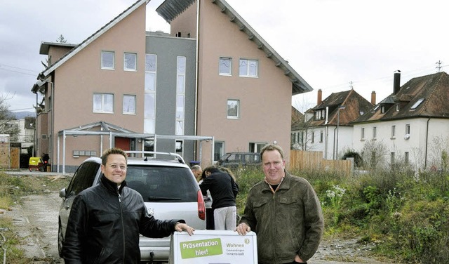 Matthias Kern und  Holger Bollwerk stellen das Projekt vor.   | Foto: Derg