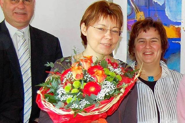 Viel Lob fr Dorfhelferin Karin Neeff