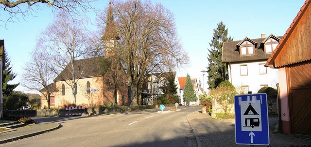 Aus Sicht der Verwaltung  hat sich die...uation in Riegels Ortskern verbessert.  | Foto: Michael haberer