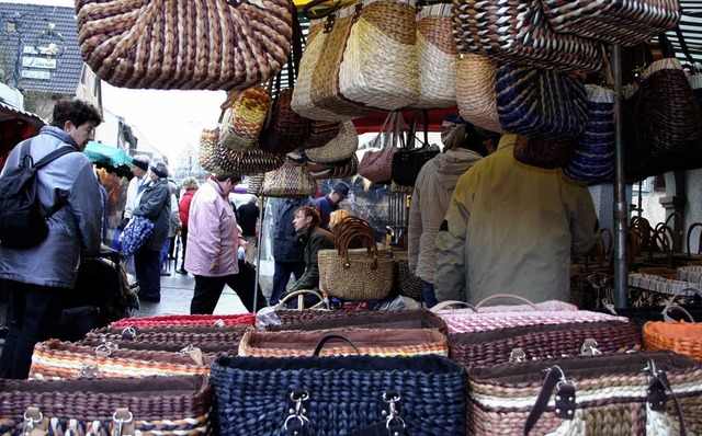 Der Klausmarkt ist alljhrlich ein bel...effpunkt  &#8211; auch zum Einkaufen.   | Foto: mod